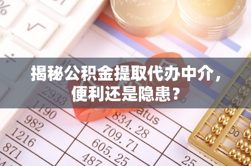 广丰揭秘公积金提取代办中介，便利还是隐患？