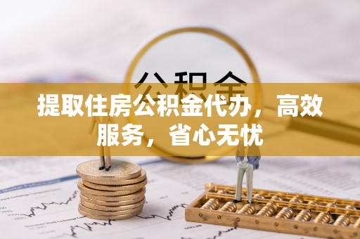 广丰提取住房公积金代办，高效服务，省心无忧