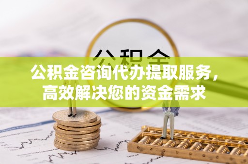 广丰公积金咨询代办提取服务，高效解决您的资金需求