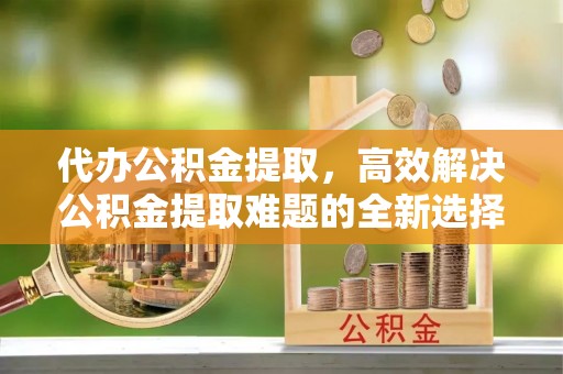 广丰代办公积金提取，高效解决公积金提取难题的全新选择