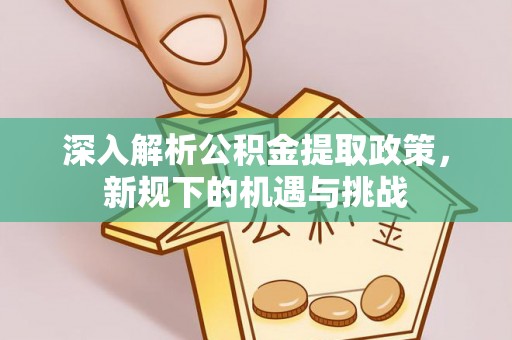 广丰深入解析公积金提取政策，新规下的机遇与挑战