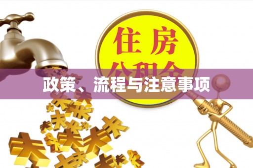 广丰政策、流程与注意事项