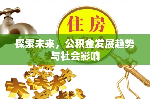 广丰探索未来，公积金发展趋势与社会影响