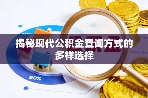 广丰揭秘现代公积金查询方式的多样选择