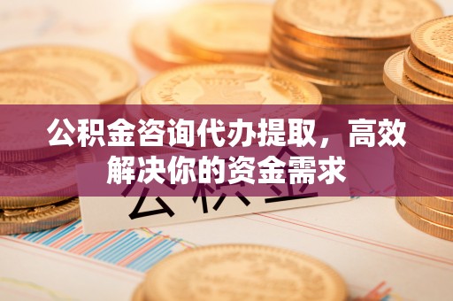 广丰公积金咨询代办提取，高效解决你的资金需求