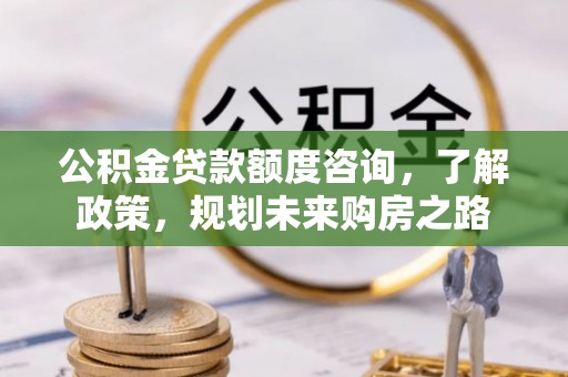 广丰公积金贷款额度咨询，了解政策，规划未来购房之路