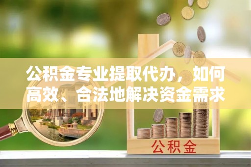 广丰公积金专业提取代办，如何高效、合法地解决资金需求？